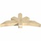 Ekena Millwork Alberta Rough Sawn Timber Gable Bracket, Douglas Fir, 60"W x 25"H x 6"D x 6"F, 10/12 Pitch GBW060X25X0606ALB00RDF - alternate 4
